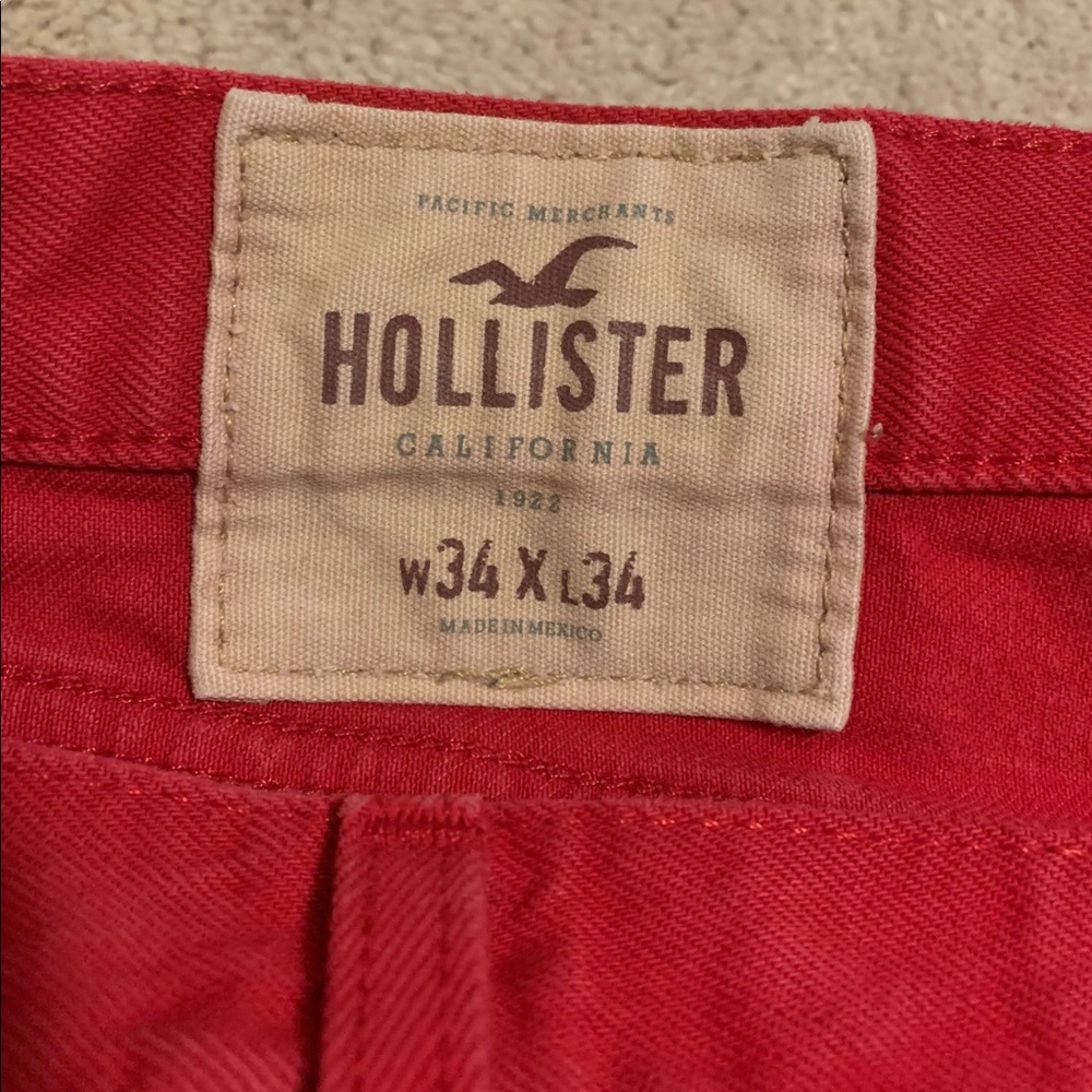 34x34 red men’s jeans hollister - Picture 3 of 3